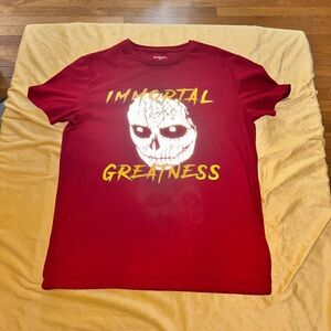 Immortal Greatness Red T-Shirt
